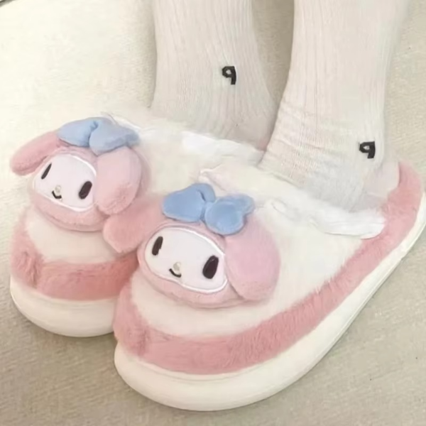 My Melody Fluffy Slippers